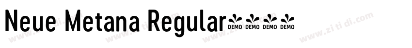 Neue Metana Regular字体转换
